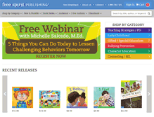 Tablet Screenshot of freespirit.com